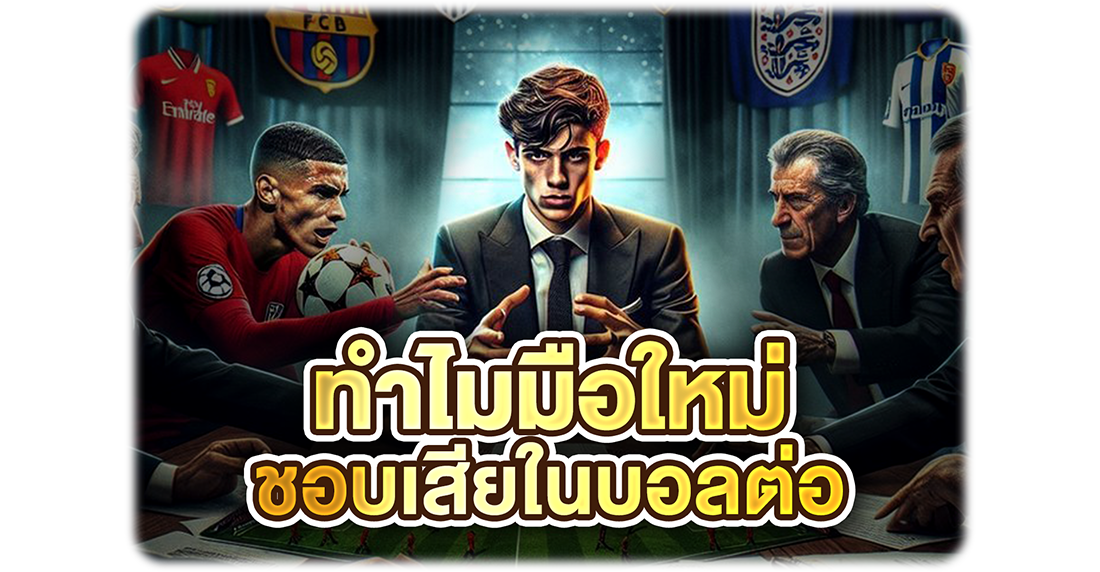 ทำไมมือใหม่ชอบเสียในบอลต่อ? เปิดทุกสาเหตุที่ทำให้เจ๊งก่อนรวยแบบไม่รู้ตัว